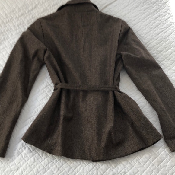 EUC Eddie Bauer Brown Tweed Suit Jacket - Picture 4 of 12